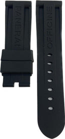 Pulseira Para Relógio Panerai Em Silicone 24mm