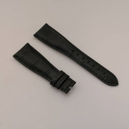Pulseira Gaga Milano 24mm Couro Preto
