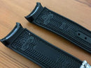 Pulseira Omega Nylon Preto P/ Relógios Originais 20mm