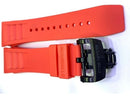 Pulseira Richard Mille RM011 Vermelha com Fecho Preto