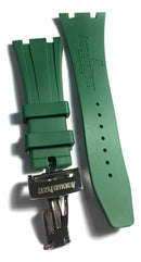 Pulseira Ap 28mm Borracha Verde Completo