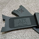 Pulseira Borracha Para Armani Exchange Completa Com Fivela