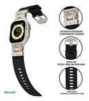 Pulseira Para Smartwatch 42/44/45 Ultra 49mm Titanium