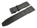 Pulseira Couro Iwc Preta 20mm