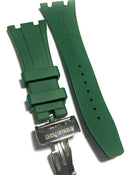 Pulseira Ap 28mm Borracha Verde Completo