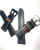 Pulseira Para Relógios Panerai Couro 26mm