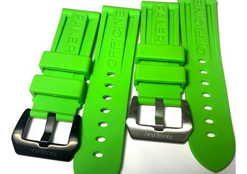 Pulseira Pam Panerai Verde Officine 24mm C/ Fecho