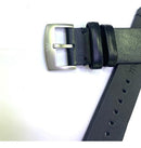 Pulseira Couro Empório Armani 22mm Black Completo