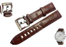 Pulseira Couro Para Relógio Mont Blanc Cores Premium