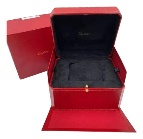 Caixa/Estojo para Relógios Cartier com Certificado e Manuais