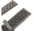 Pulseira Tag Heuer Silicone Preto 24mm Completo