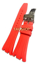 Pulseira Audemars Piguet Vermelha 28mmx17mm Borracha