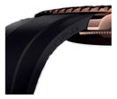 Pulseira Para Relogio Rolex 22mm Preta Premium