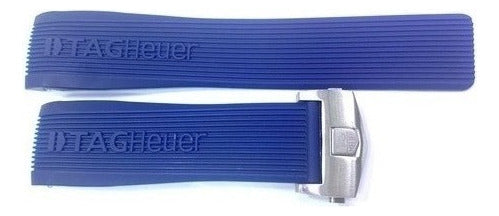 Pulseira Tag Heuer Azul 24mm Mercedes Benz Completa