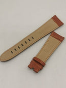 Pulseira Mont Blanc 23mm Couro Marrom Genuíno