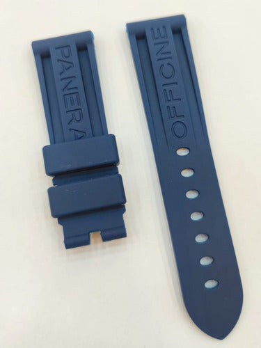 Pulseira Pam Luminor 24mm Azul Marinho Alta Qualidade