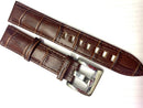 Pulseira 20mm Mont Blanc Couro Marrom