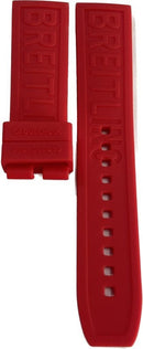 Pulseira Relógio Em Silicone 22mm P/ Marca Breitling