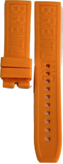 Pulseira Relógio Em Silicone 22mm P/ Marca Breitling