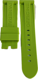 Pulseira Para Relógio Panerai Em Silicone 24mm