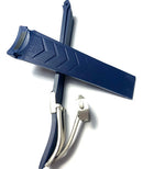 Pulseira Tag Heuer Azul 21,5mm com Fecho Prata