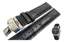 Pulseira Para Relogio Tissot Prc200 T461 19mm Couro Compl.