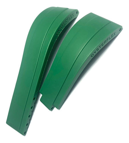Pulseira Rolex Verde 21mm Borracha