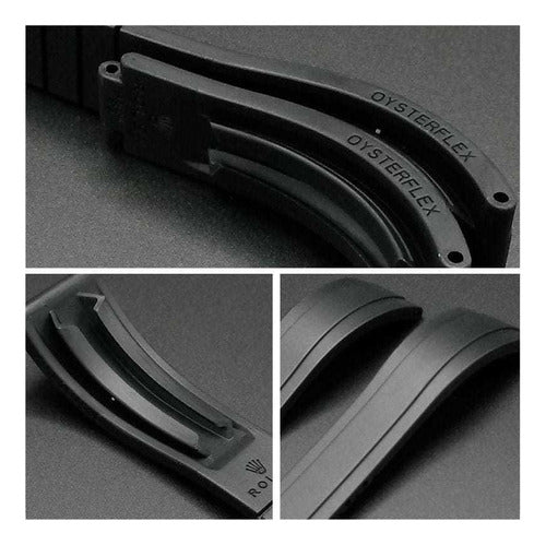 Pulseira Rolex Silicone P/ Relógios Originais 21mm