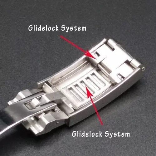 Fecho Rolex Glidelock Sistem Compativel Original Dourado