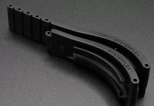 Pulseira Silicone Para Relogio Rolex 22mm Preta Premium