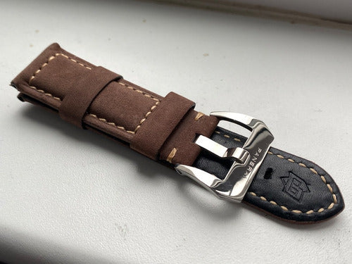 Pulseira 24mm Panerai Brown Genuíno
