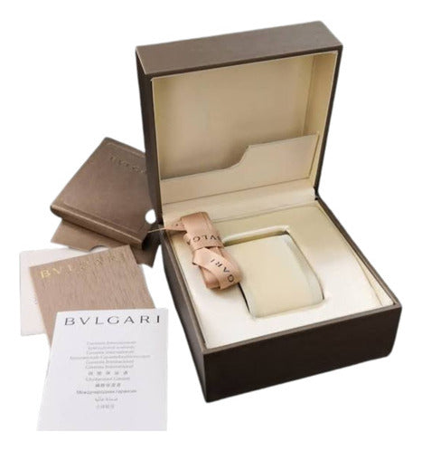 Caixa Estojo Bvlgari Certificado E Manual