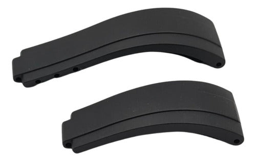 Pulseira Rolex Rubber 20mm Oysterflex Preta