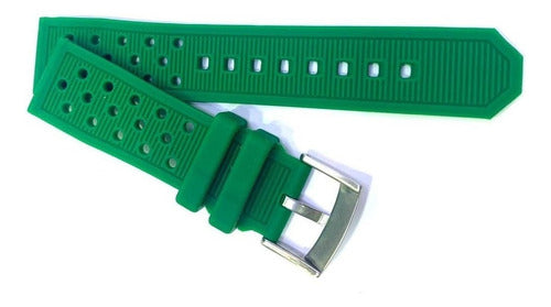 Pulseira Tag Heuer Aquaracer Silicone P/ Relógios 22mm