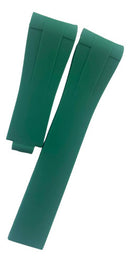 Pulseira Rolex 20mm Rubber B Verde Silicone