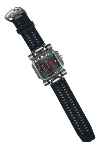 Pulseira Oakley Machine P/relógios Originais Fecho Titanium