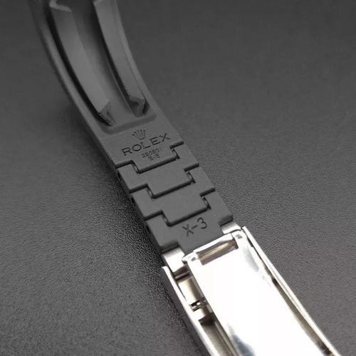 Pulseira Silicone Para Relogios Rolex 20mm Completa Premium