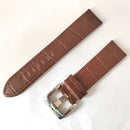 Pulseira Montblanc de Couro de Crocodilo 22mm Marrom