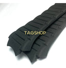 Pulseira Porsche 23x33x22mm de Borracha Preta