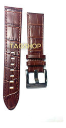 Pulseira Montblanc de Couro Marrom Lisa 22mmx20mm com Fecho