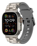 Pulseira P/ Smartwatch 42/44/45 Ultra 49mm Titanium Relógio