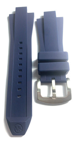 Pulseira Michael Kors Azul 13mm No Pino