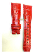 Pulseira Gaga Milano 24mmx16mm Vermelha em Couro