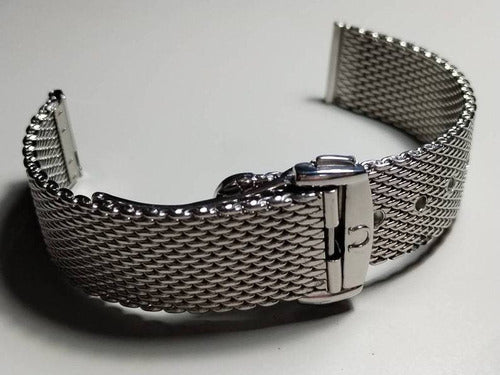 Pulseira Omega Aço James Bond Seamaster Planet Ocean 20mm