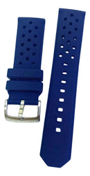 Pulseira de Silicone Azul Marinho Tag Heuer 22mm Aquaracer
