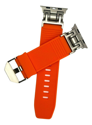 Pulseira P/ Smartwatch 42/44/45 Ultra 49mm Titanium Relógio