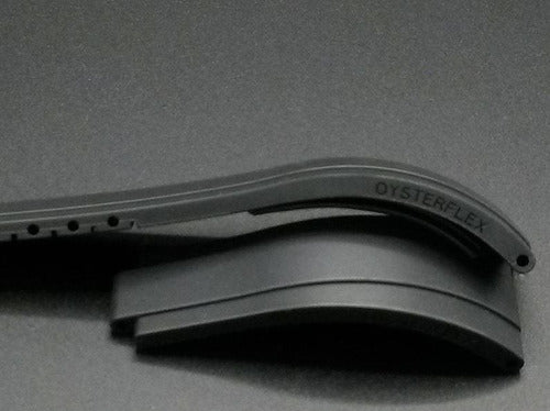 Pulseira Rolex Oysterflex 20mm Silicone Preto