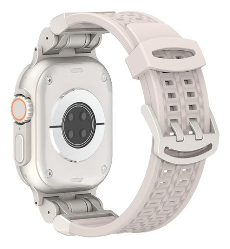 Pulseira Para Smartwatch 42/44/45 Ultra 49mm Titanium