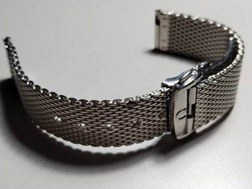 Pulseira Omega Aço James Bond Seamaster Planet Ocean 20mm