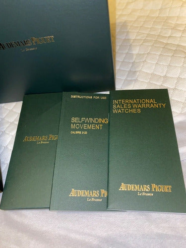 Caixa Verde Audemars Piguet Royal Oak Todos Os Documentos